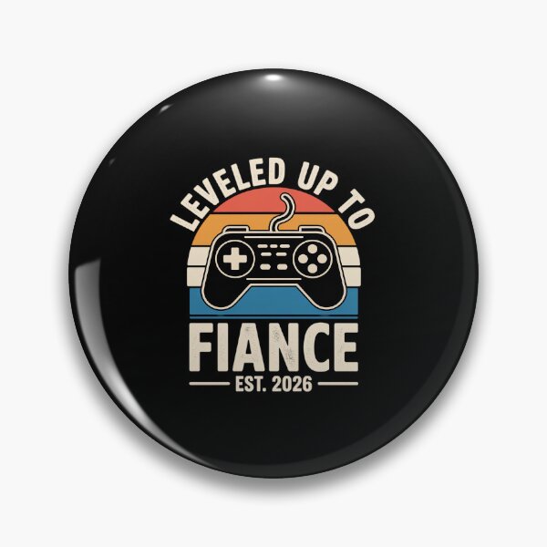 Item preview, Leveled Up to Fiance 2026 Newly Engaged Married Man Wedding designed and sold by HardcoreTour.