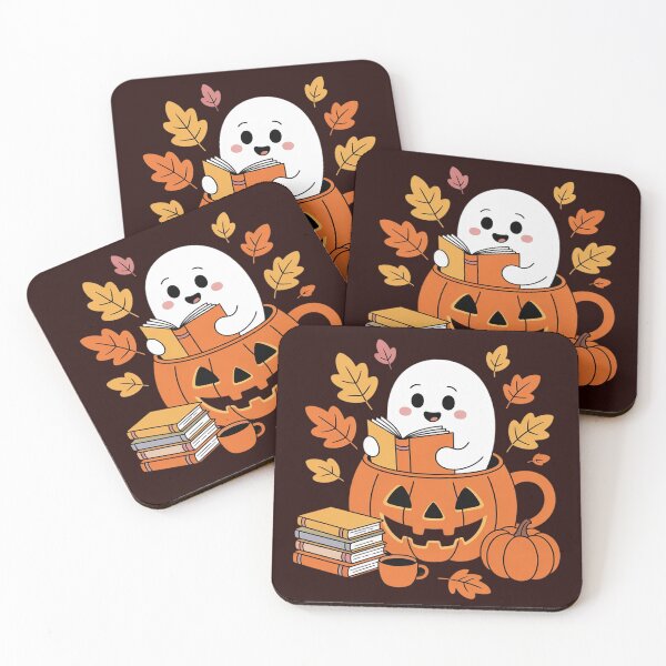 Item preview, Librarian Ghost Reading Books Halloween Teacher designed and sold by HardcoreTour.