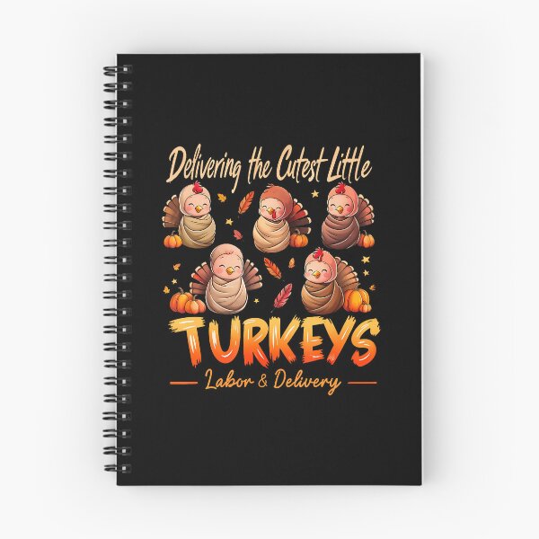 Item preview, Delivering The Cutest Little Turkeys Labor Nurse Fall Woman designed and sold by EdithKelly1.