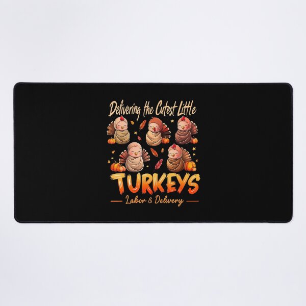 Item preview, Delivering The Cutest Little Turkeys Labor Nurse Fall Woman designed and sold by EdithKelly1.