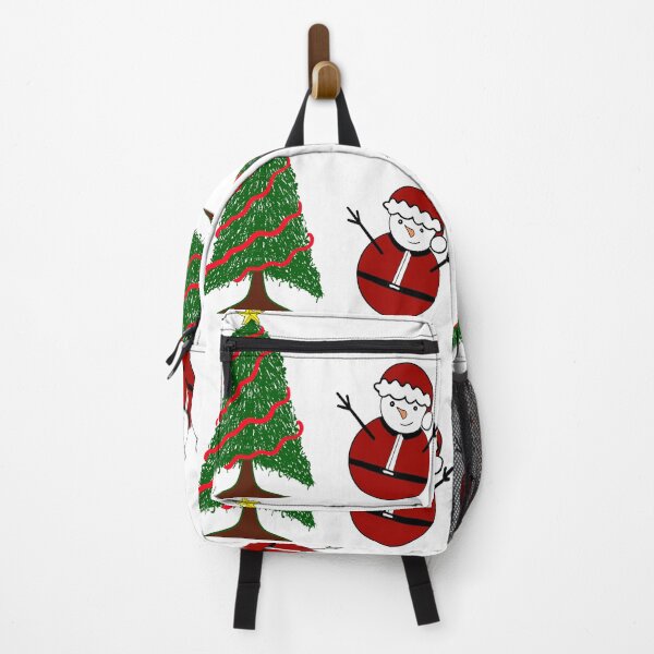 Item preview, Snowman and Christmas tree 2D Minimal designed and sold by nongsao4.