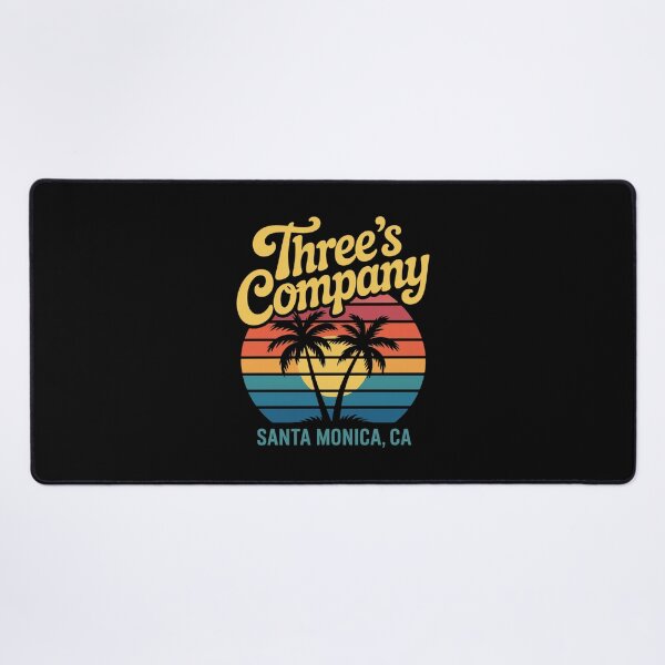 Item preview, Three's Company Logo Santa Monica Sunset designed and sold by HollyBellArtSte.
