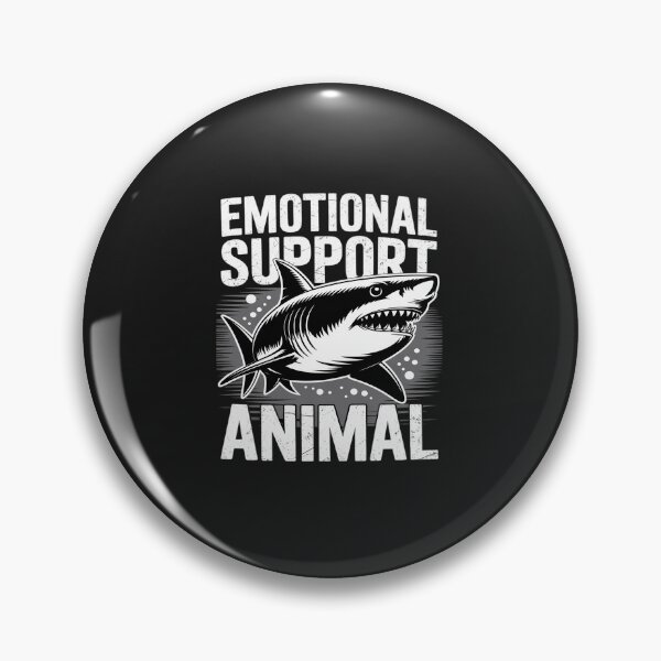 Item preview, Emotional Support Animal Funny Shark Big Ocean designed and sold by TAYLOROUSDALE.