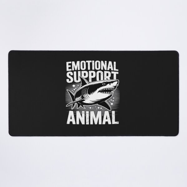 Item preview, Emotional Support Animal Funny Shark Big Ocean designed and sold by TAYLOROUSDALE.