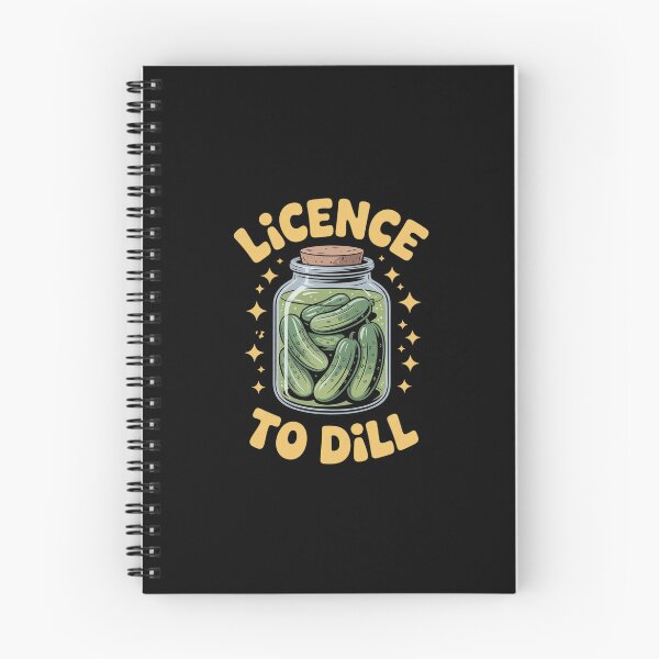 Item preview, Licence to Dill Funny Pickle Pun Humour designed and sold by HardcoreTour.