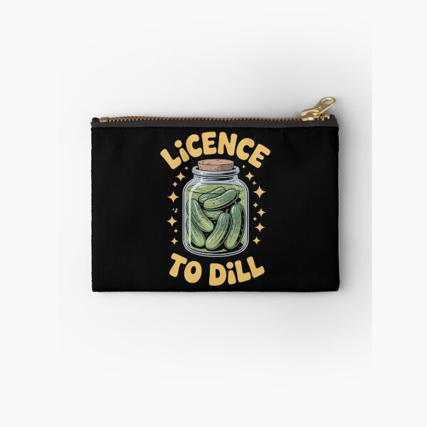Item preview, Licence to Dill Funny Pickle Pun Humour designed and sold by HardcoreTour.