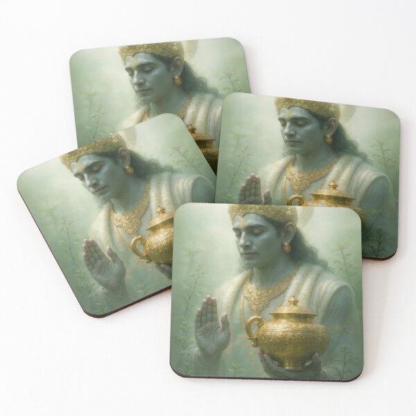 Item preview, Shri Dhanvantari, God of Healing designed and sold by Artespirit.