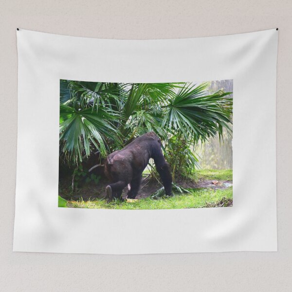 Item preview, Gorilla Among Lush Foliage designed and sold by MercerImages.