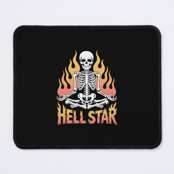 Item preview, Skeletons Yoga become Hell Star designed and sold by HollyBellArtSte.