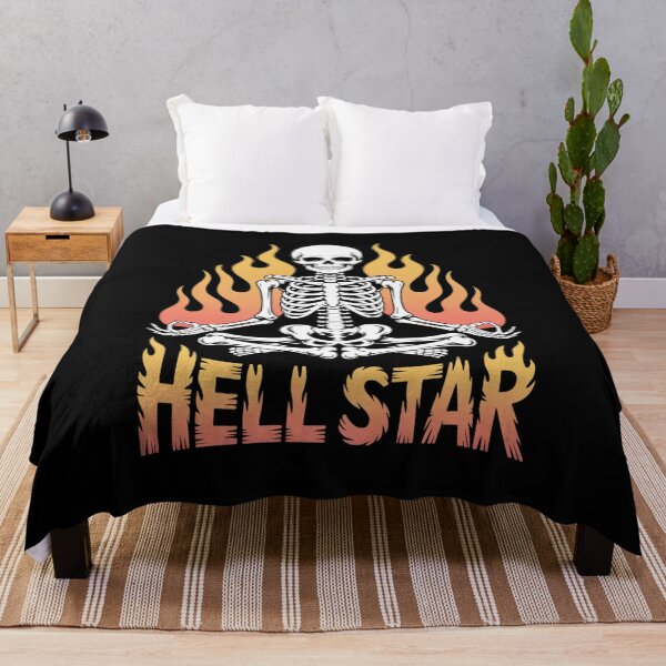 Item preview, Skeletons Yoga become Hell Star  designed and sold by HollyBellArtSte.
