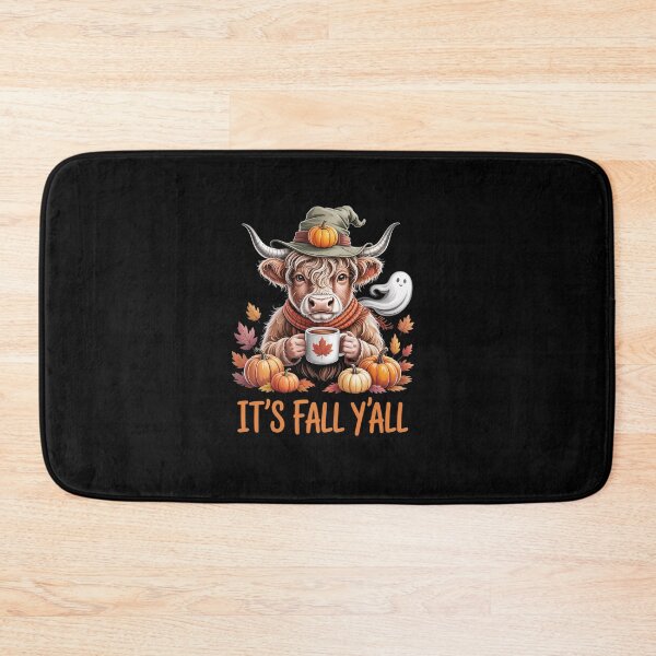 Item preview, Scottish Highland Cow Fall Thanksgiving it´s fall yáll designed and sold by LKappa3Faber.