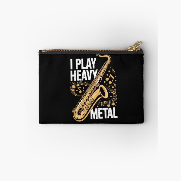 Item preview, Saxophone I Play Heavy Metal Saxophonist Euphonium Baritone  designed and sold by IhanVaanMaArt.