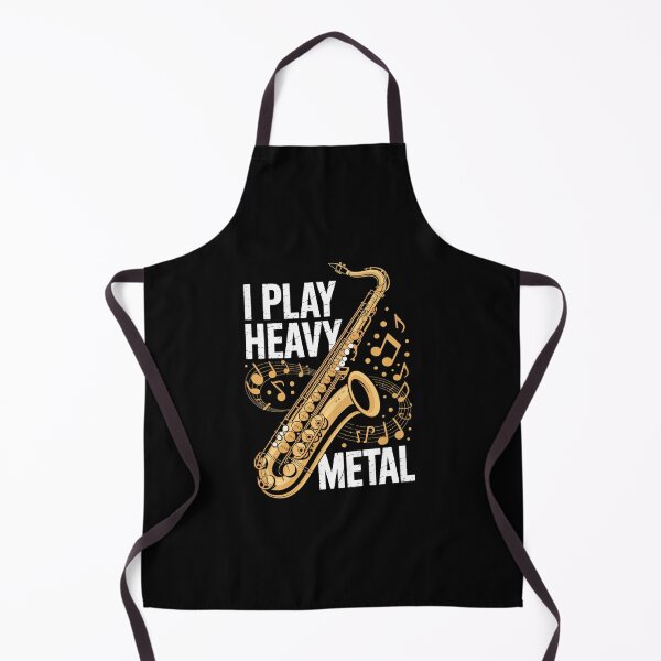Item preview, Saxophone I Play Heavy Metal Saxophonist Euphonium Baritone  designed and sold by IhanVaanMaArt.