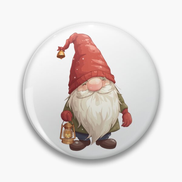 Item preview, Cozy Christmas Gnome with Lantern | Festive Winter Elf designed and sold by SlomianyPisarz.