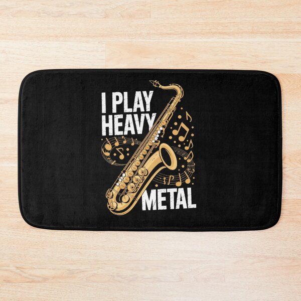 Item preview, Saxophone I Play Heavy Metal Saxophonist Euphonium Baritone  designed and sold by IhanVaanMaArt.
