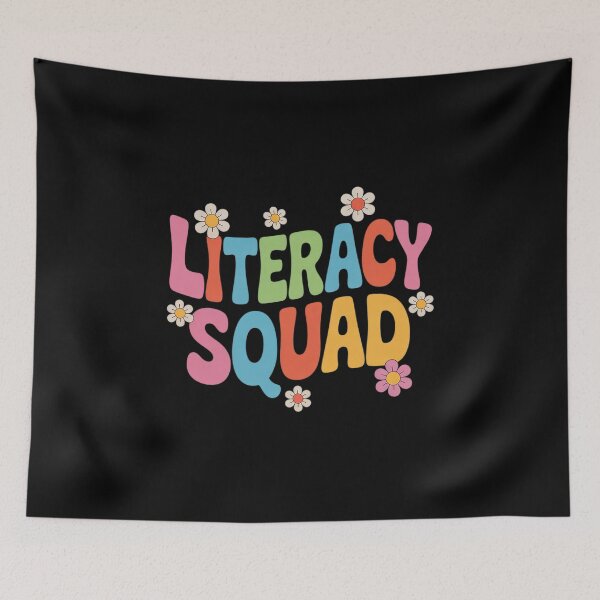 Item preview, Literacy Squad Team Back To School Literacy Teacher  designed and sold by NailMolisa.