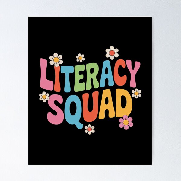 Item preview, Literacy Squad Team Back To School Literacy Teacher  designed and sold by NailMolisa.