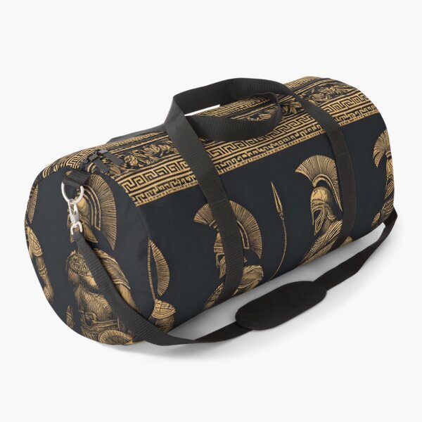 Item preview, Hellenic Battle Legends – Ancient Greek Black and Gold Pattern designed and sold by daila70.