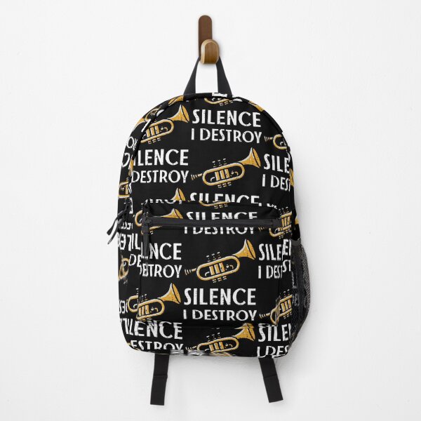 Item preview, Trumpet I Destroy Silence Funny Jazz Music designed and sold by LeanneCarolina.