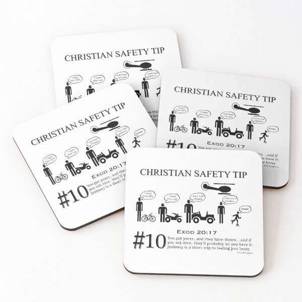 Artikelvorschau, Christlicher Sicherheitstipp Nr. 10: 2. Mose 20,17 entworfen und verkauft von LoGoss-Official.