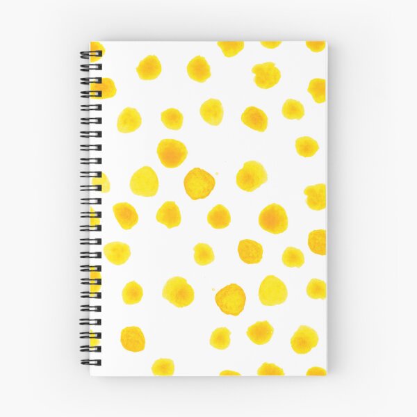 Item preview, Dots in cadmium yellow watercolor designed and sold by AbbyLedGar.