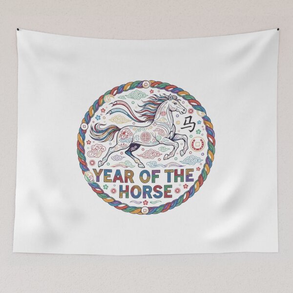 Item preview, YEAR OF THE HORSE designed and sold by likbatonboot.