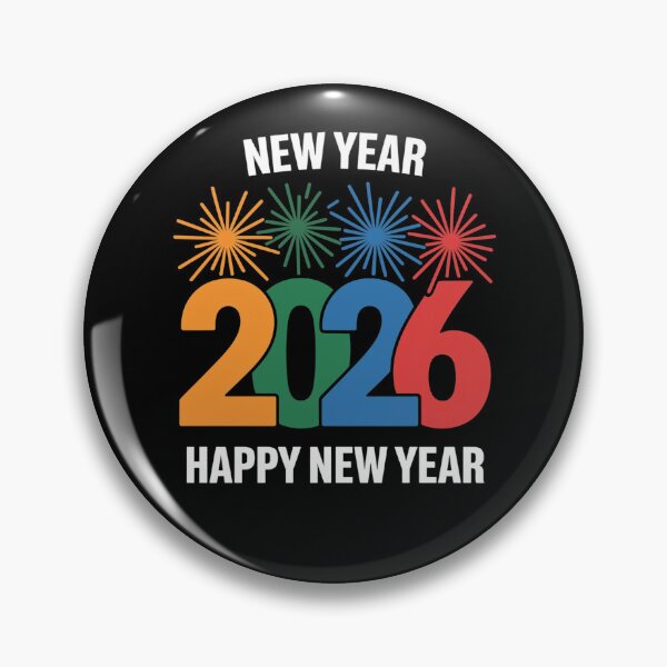 Item preview, Happy New Year 2026 – Festive Apparel & Gifts designed and sold by MAZDZINE.