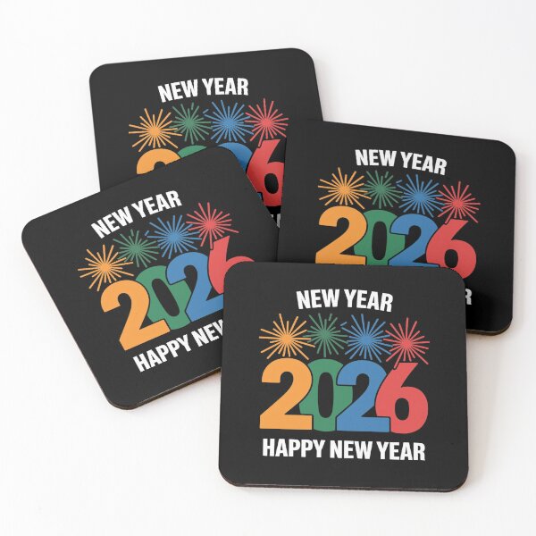 Item preview, Happy New Year 2026 – Festive Apparel & Gifts designed and sold by MAZDZINE.