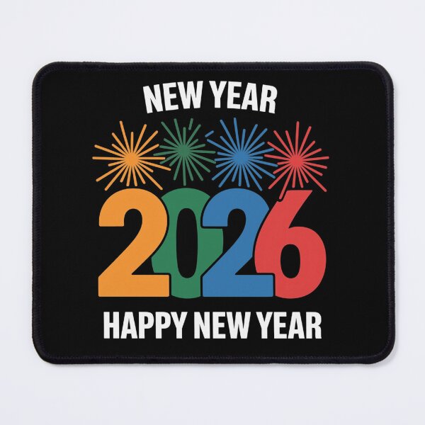 Item preview, Happy New Year 2026 – Festive Apparel & Gifts designed and sold by MAZDZINE.