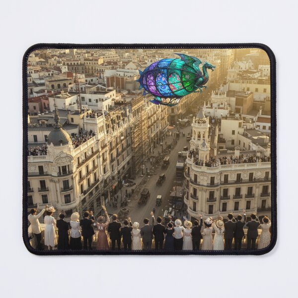 Item preview, Historic Art Nouveau Spain Madrid 1900’s Airship designed and sold by AppliedAtelier.