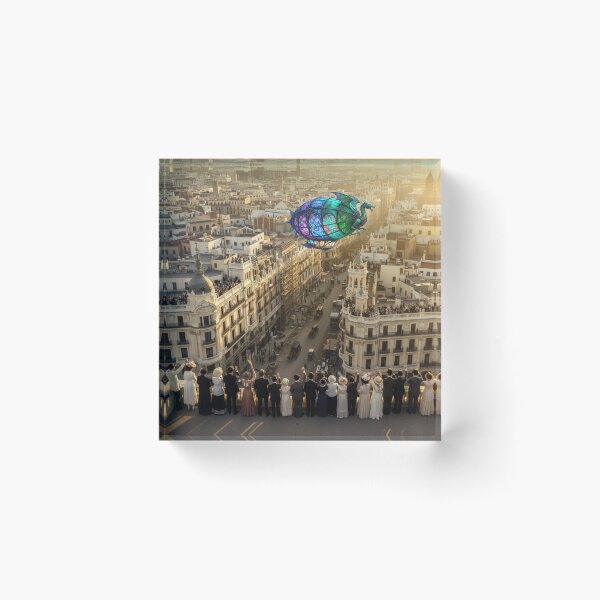 Item preview, Historic Art Nouveau Spain Madrid 1900’s Airship designed and sold by AppliedAtelier.