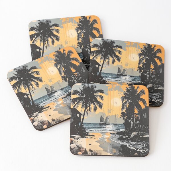Item preview, Echoes of Tropical Coastlines, No. 004 designed and sold by GAKStudio.