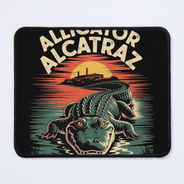 Item preview, Funny Florida Everglades Alligator Alcatraz designed and sold by MyzoToyota.