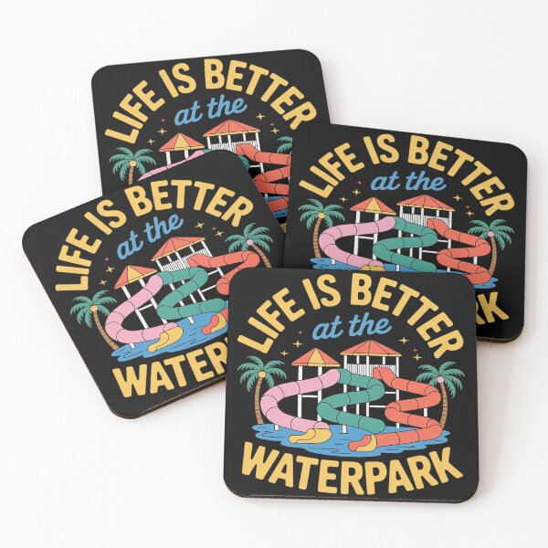 Item preview, Life is Better at The Waterpark Summer Gifts designed and sold by HardcoreTour.