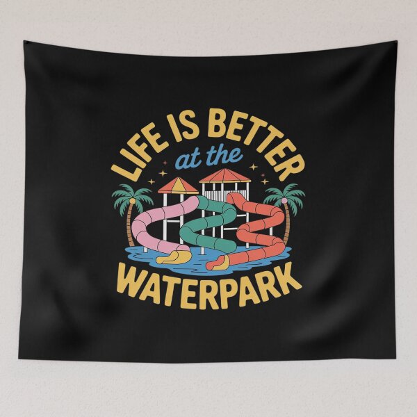 Item preview, Life is Better at The Waterpark Summer Gifts designed and sold by HardcoreTour.