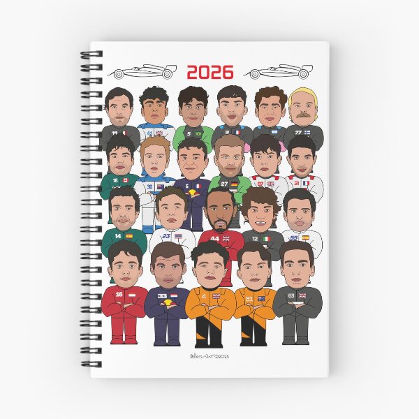 Item preview, Many Formula 1 2026 racing drivers items. Original and unique! designed and sold by Billers Art.