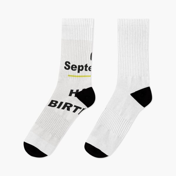Item preview, Minimalist Happy Birthday Design — September 6 designed and sold by ariksworld.
