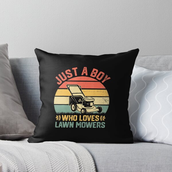 Item preview, Just A Boy Who Loves Lawn Mowers designed and sold by GeorgeneCharlo.