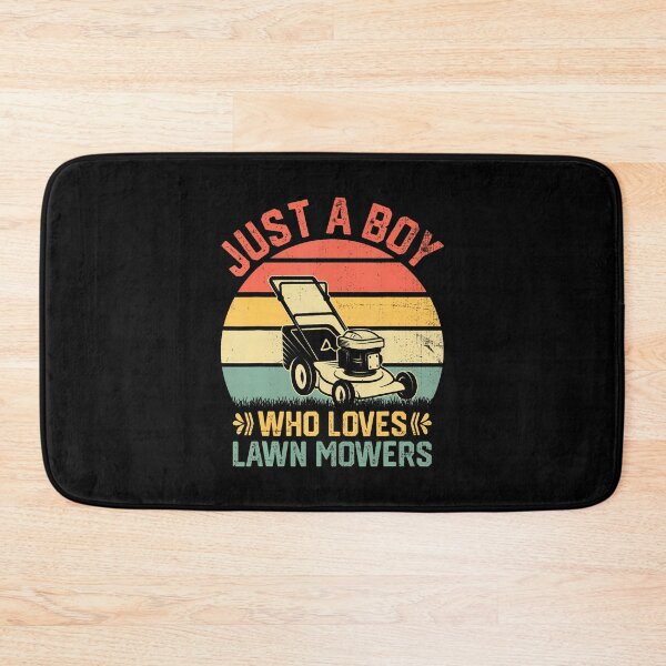 Item preview, Just A Boy Who Loves Lawn Mowers designed and sold by GeorgeneCharlo.