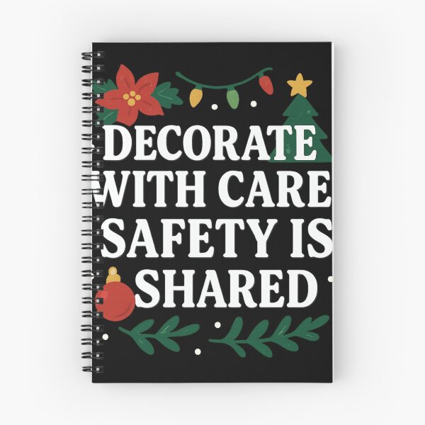 Item preview, Christmas Safety Starts With You – Decorate With Care Artwork designed and sold by Badegi Tradings.