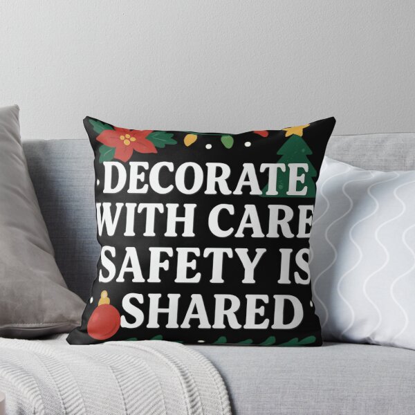 Item preview, Christmas Safety Starts With You – Decorate With Care Artwork designed and sold by Badegi Tradings.