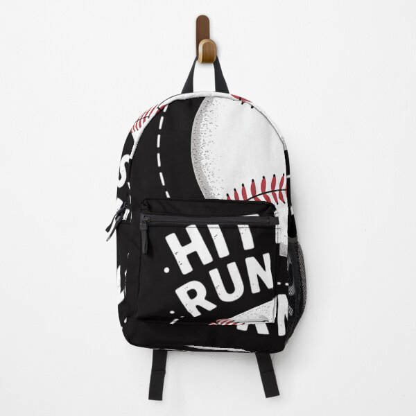 Item preview, Hit Hard Run Fast Turn Left Baseball Player designed and sold by Minoloinan.