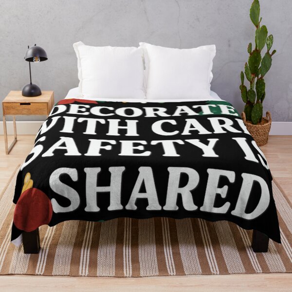 Item preview, Christmas Safety Starts With You – Decorate With Care Artwork designed and sold by Badegi Tradings.