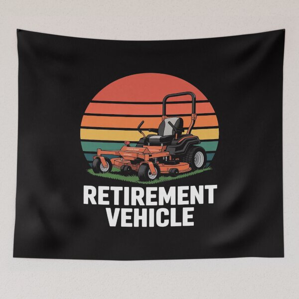 Item preview, Retirement Vehicle Zero Turn Mower Lawn Mowing designed and sold by Minoloinan.
