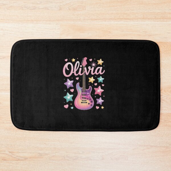 Item preview,  Girl Olivia First Name Personalized Groovy 80's 90's designed and sold by HollyBellArtSte.