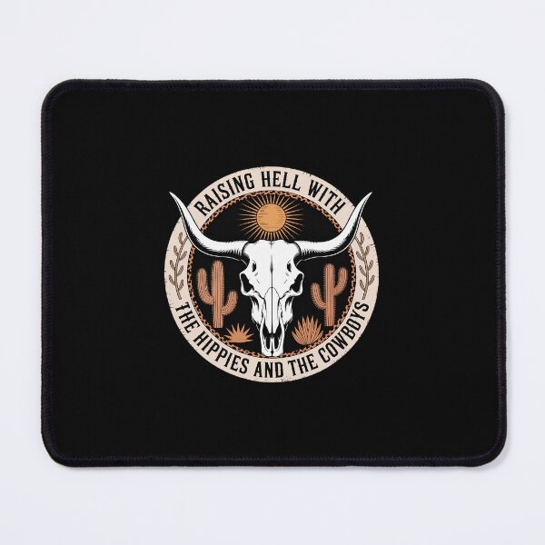 Item preview, Raisin' Hell With The Hippies And The Cowboys  designed and sold by IhanVaanMaArt.