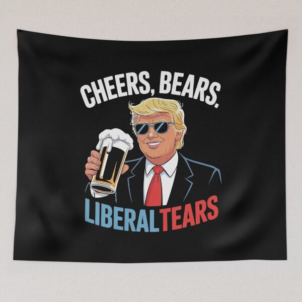 Item preview, Cheers Beer Liberal Tears Trump Beer  designed and sold by GamtosMintys.