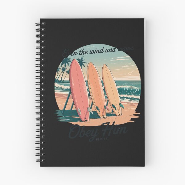 Item preview, Even The Wind And Waves Obey Him Christian Surfing Ocean designed and sold by VladimiaPutin.