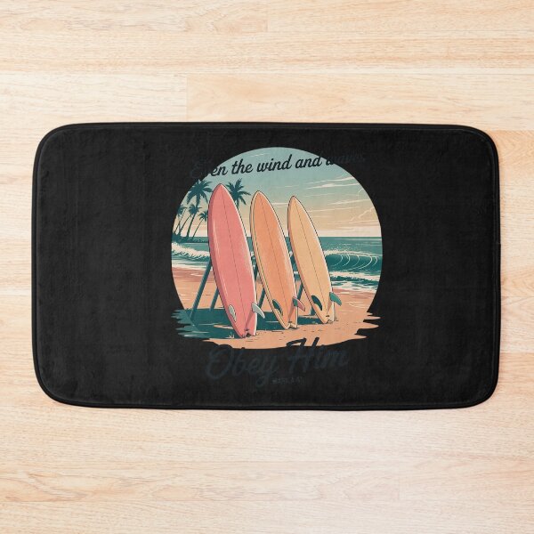Item preview, Even The Wind And Waves Obey Him Christian Surfing Ocean designed and sold by VladimiaPutin.