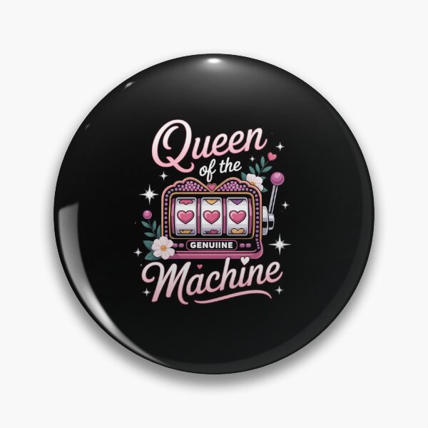 Item preview, Queen Of The Machine Funny Slot Machine Gambling  designed and sold by namibambam.